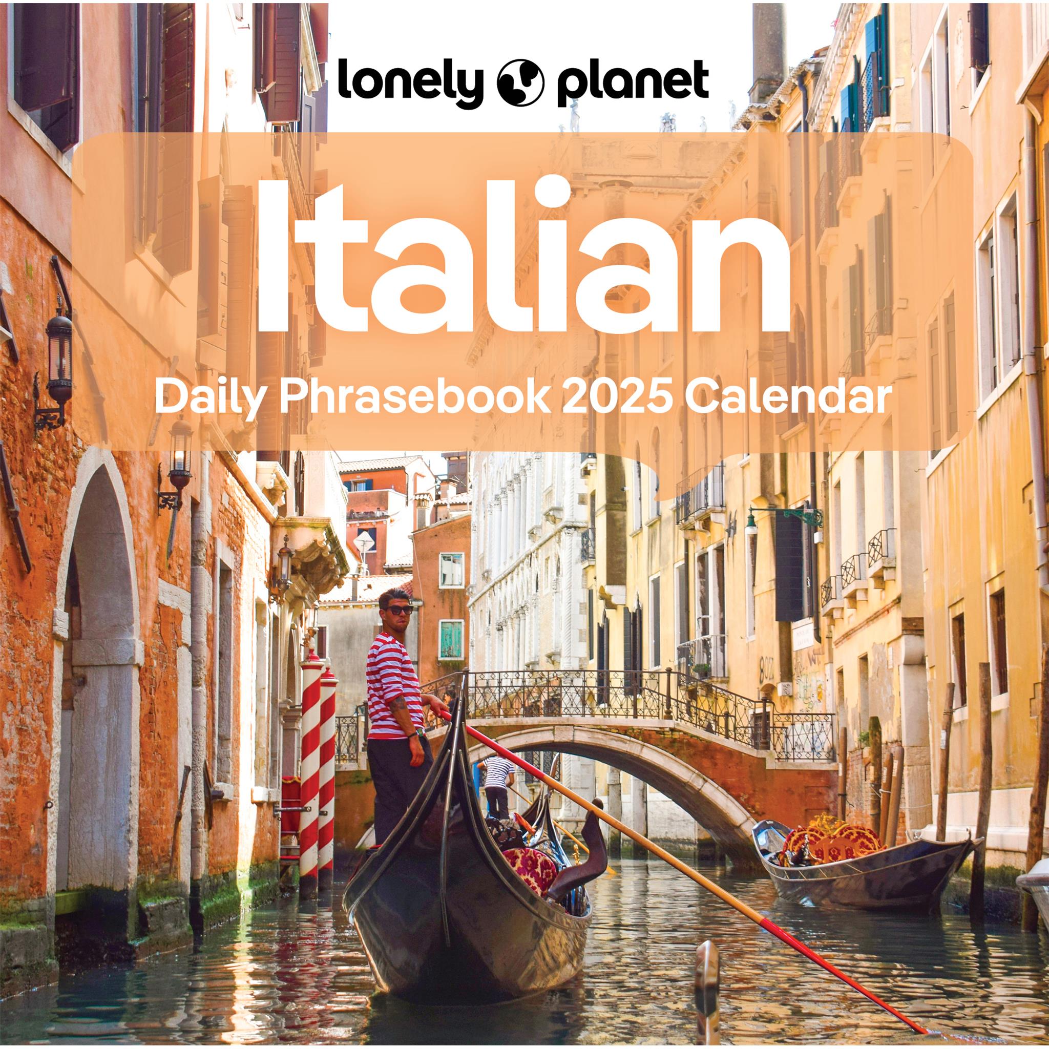 Italian Phrasebook Box 2025 Calendar - Online Exclusive