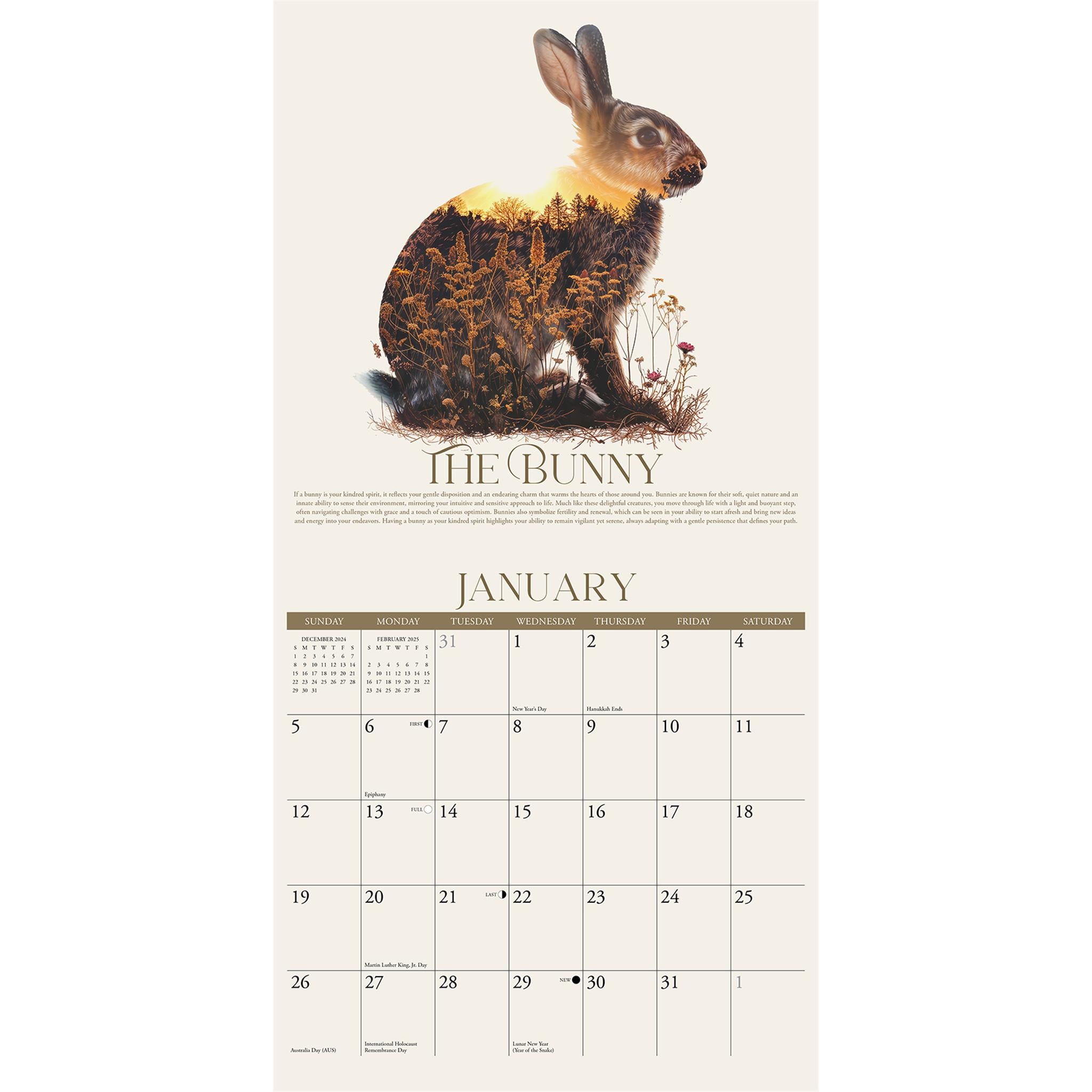 Kindred Spirits Wall 2025 Calendar - Online Exclusive