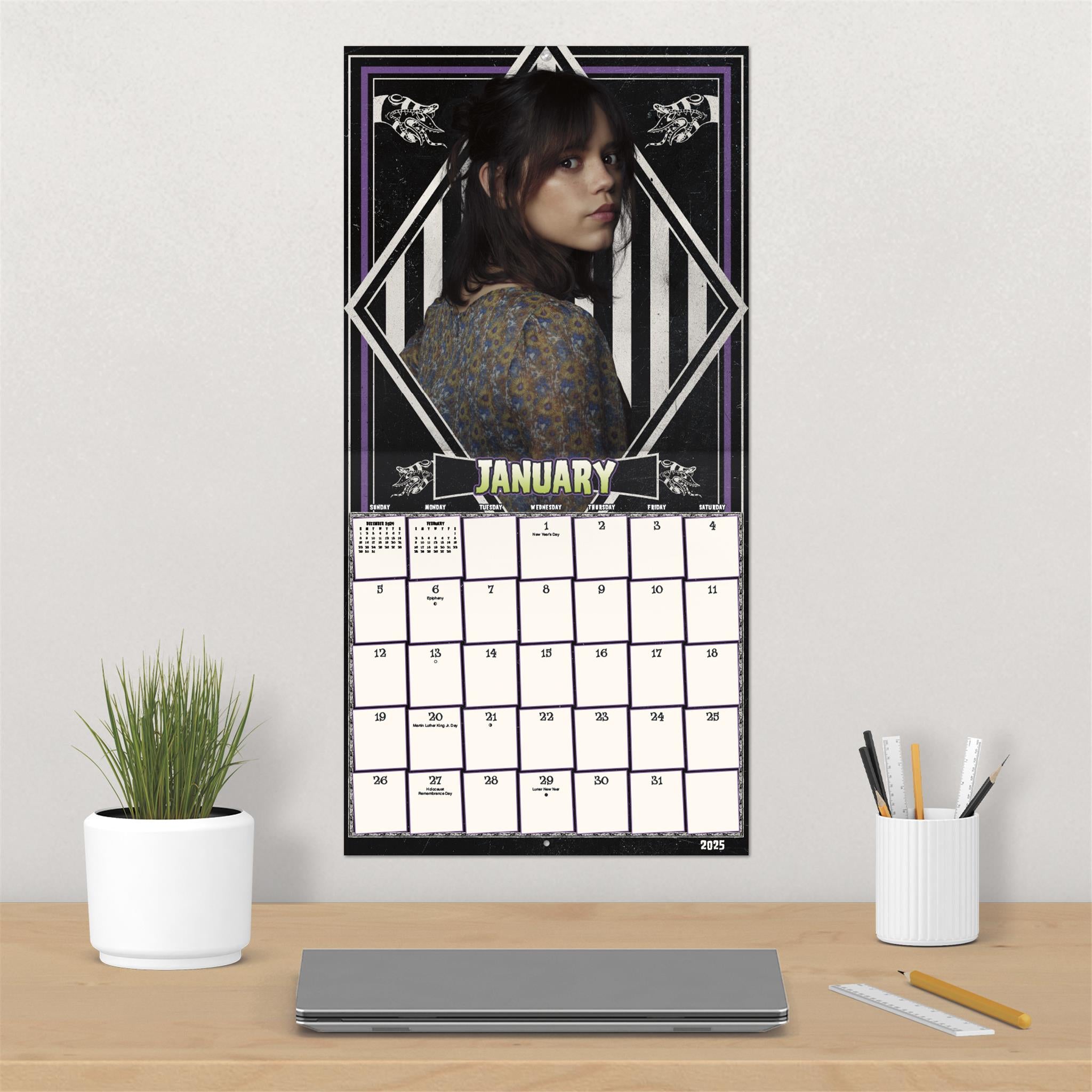 Beetlejuice 2 Wall 2025 Calendar - Online Exclusive