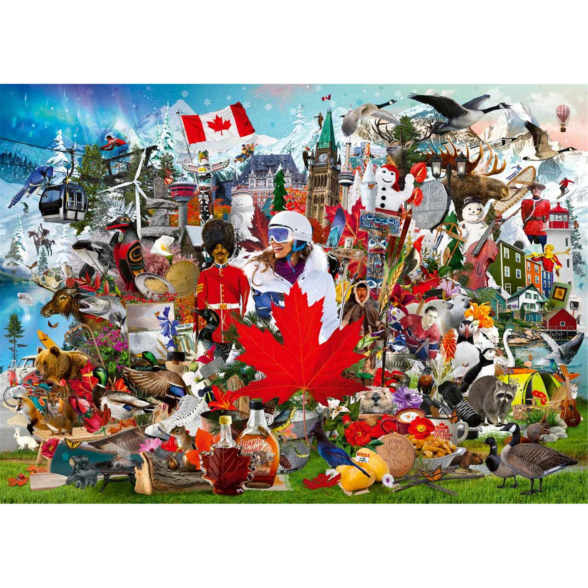 Oh, Canada! 1000 Piece Puzzle Ravensburger