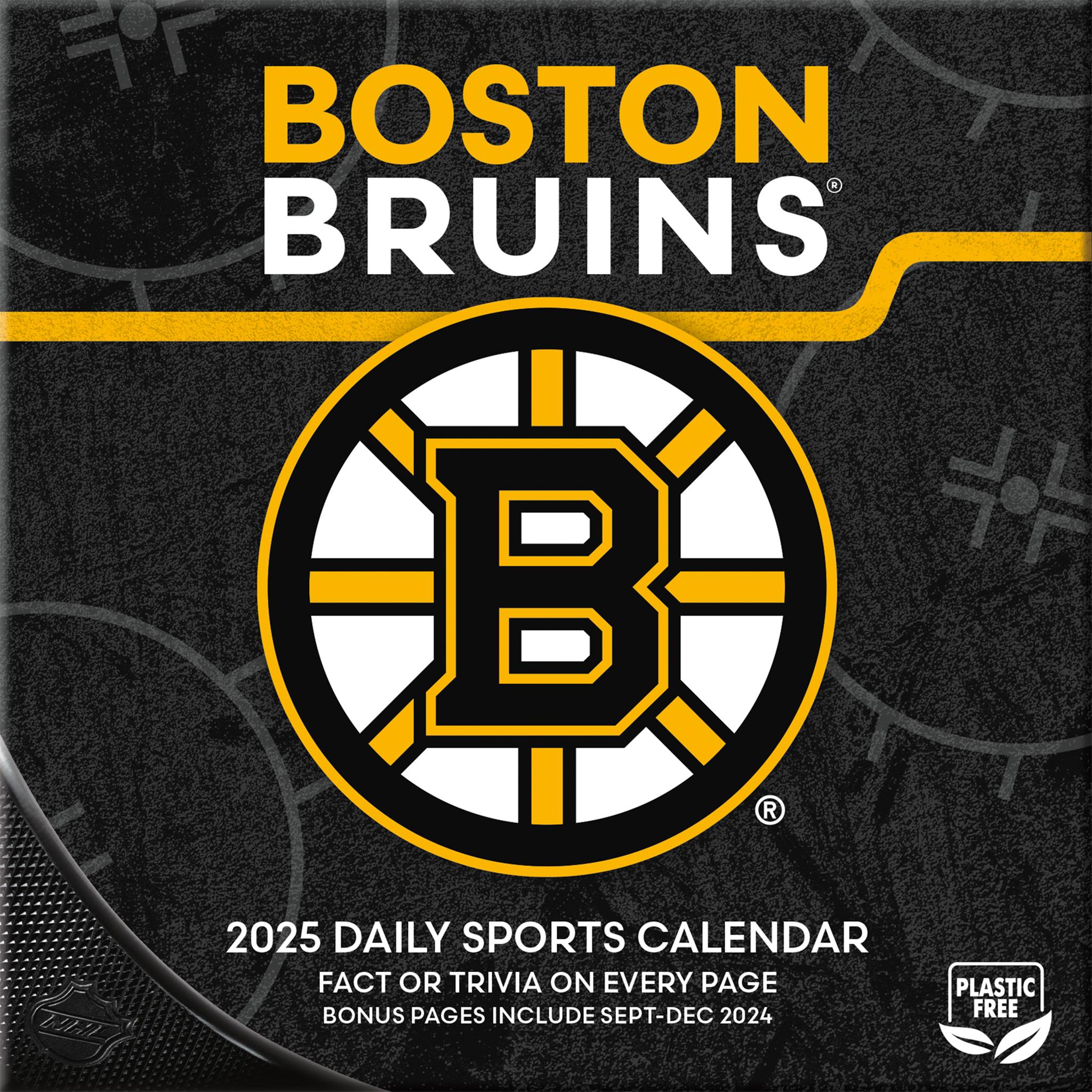 NHL Boston Bruins Box 2025 Calendar