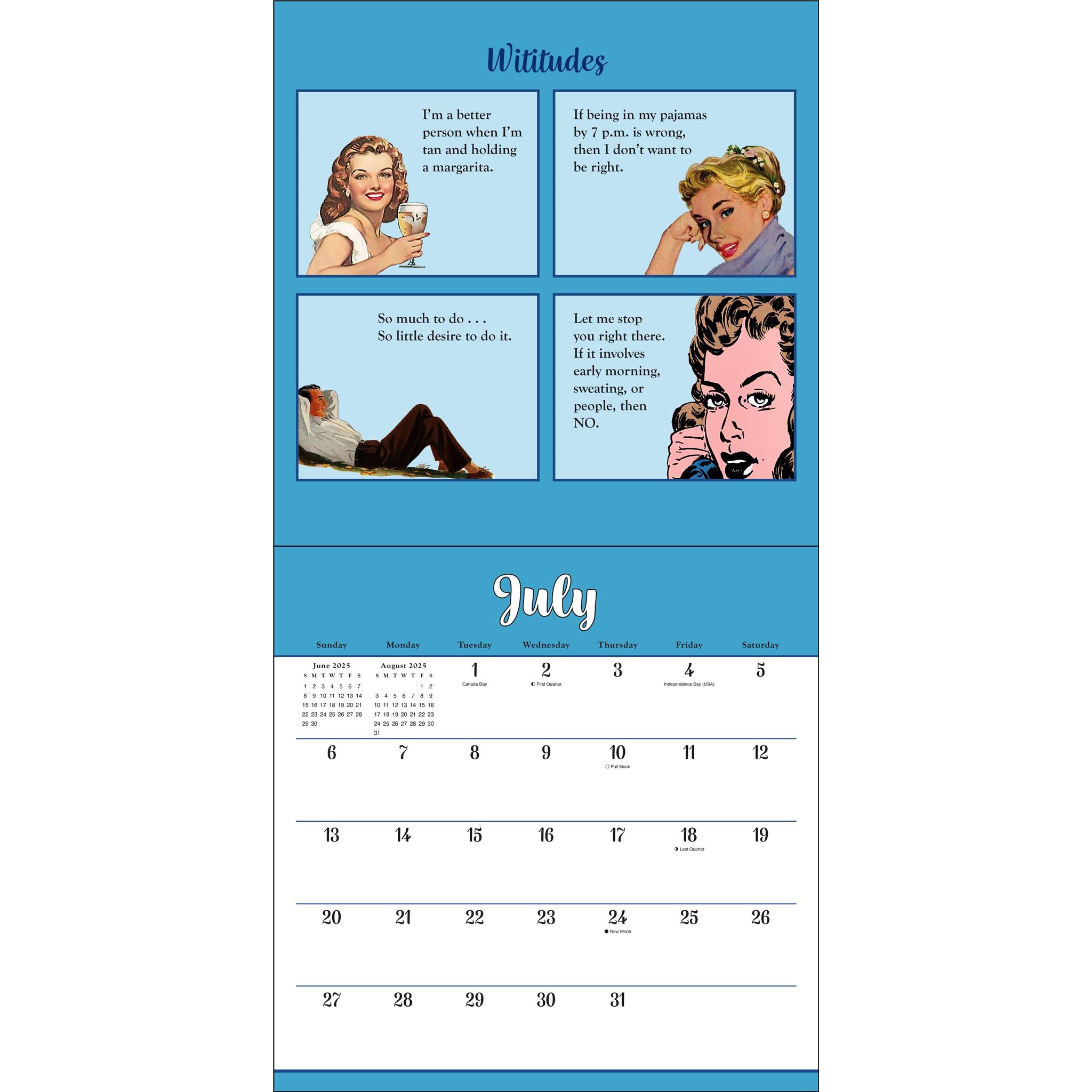 Wititudes Wall 2025 Calendar - Online Exclusive