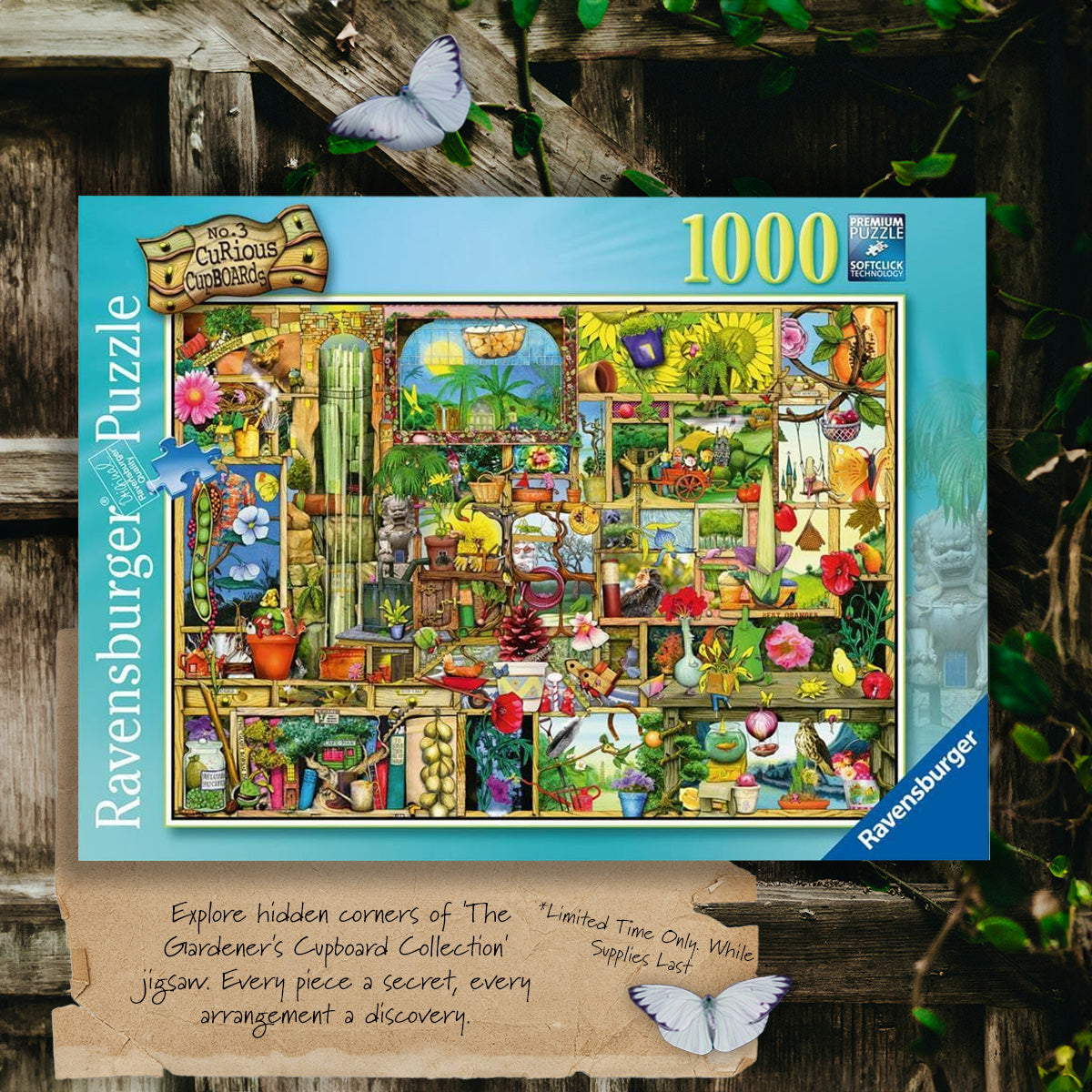 The Gardeners Cupboard Collection 1000 Puzzle Piece Ravensburger