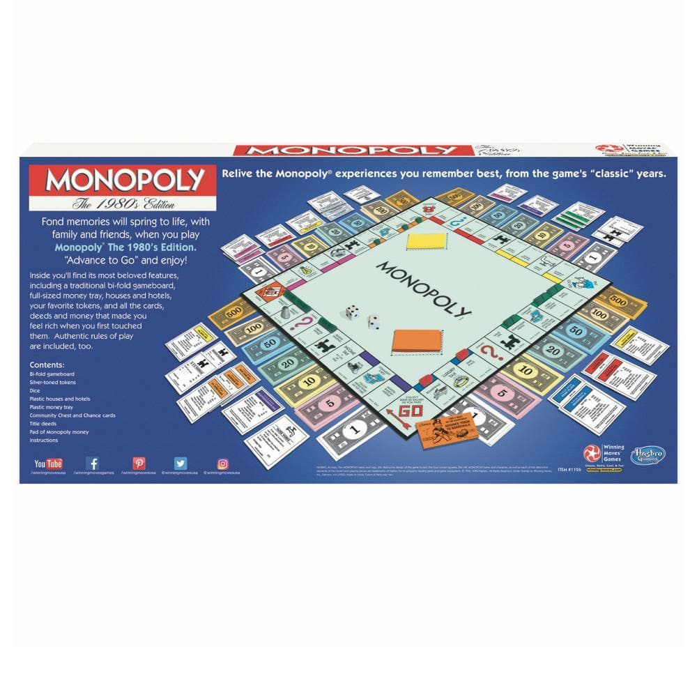 WINNING MOVEMENTS Puzzle Monopoly Classique Paris 1000 pièces