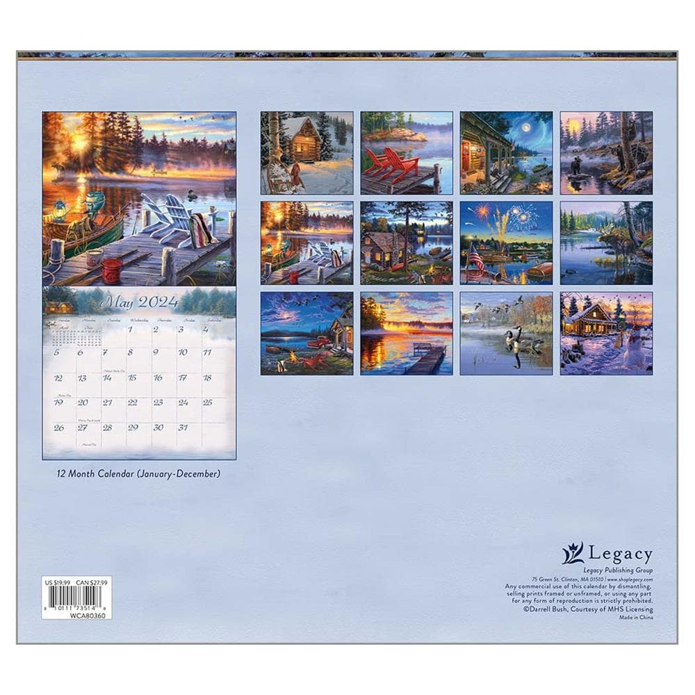 2024 Wall Calendar - 3-Month Display Vertical Calendar 2024, Dec 2023 - Jan  2