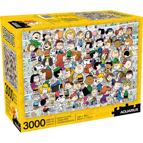 840391148185 Peanuts Jigsaw Puzzle (3000 piece) AQUARIUS - Calendar Club