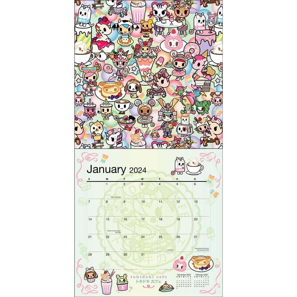 Hatsune Miku 2024 Square Wall Calendar