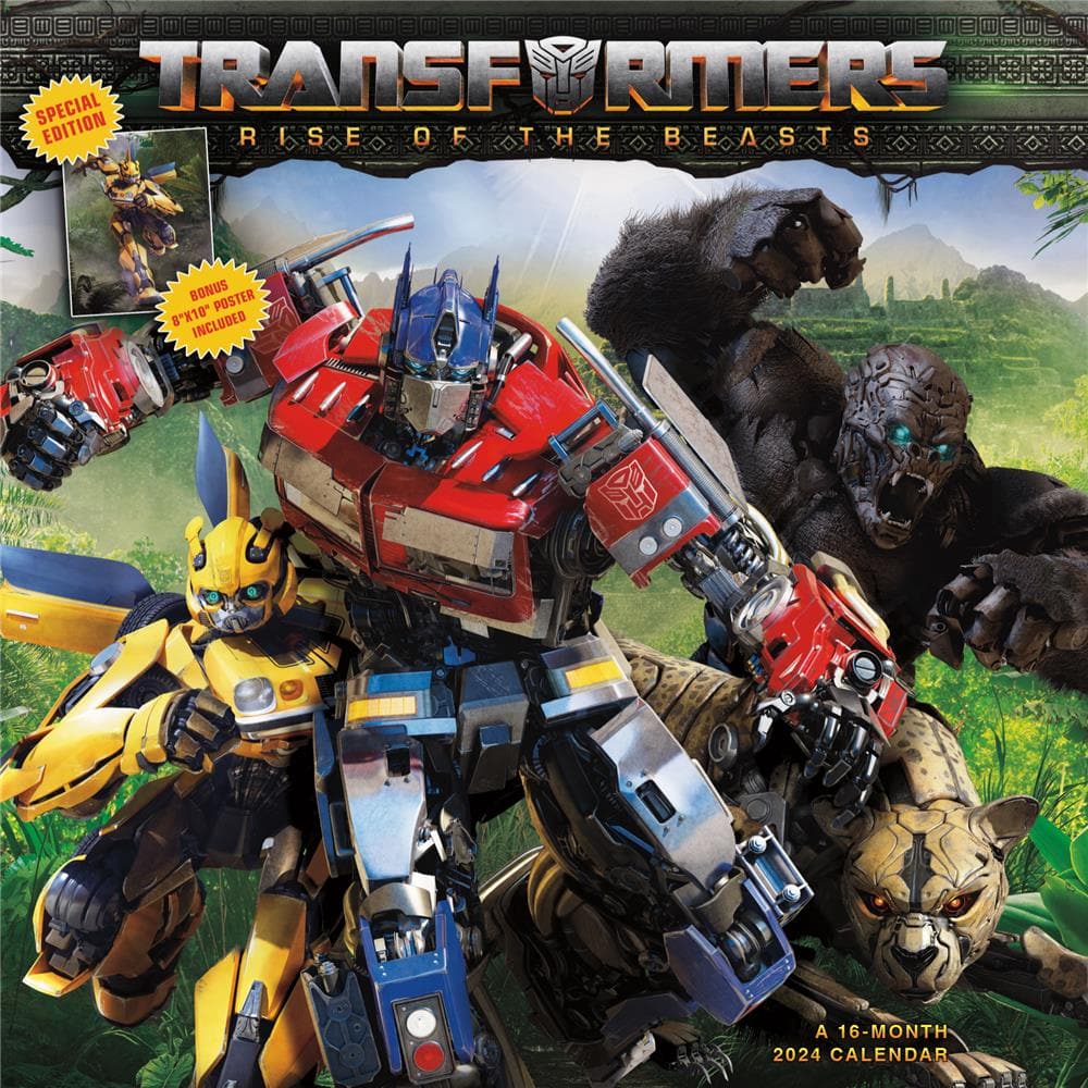 9781438897493 Transformers Rise of the Beasts 2024 Exclusive Wall