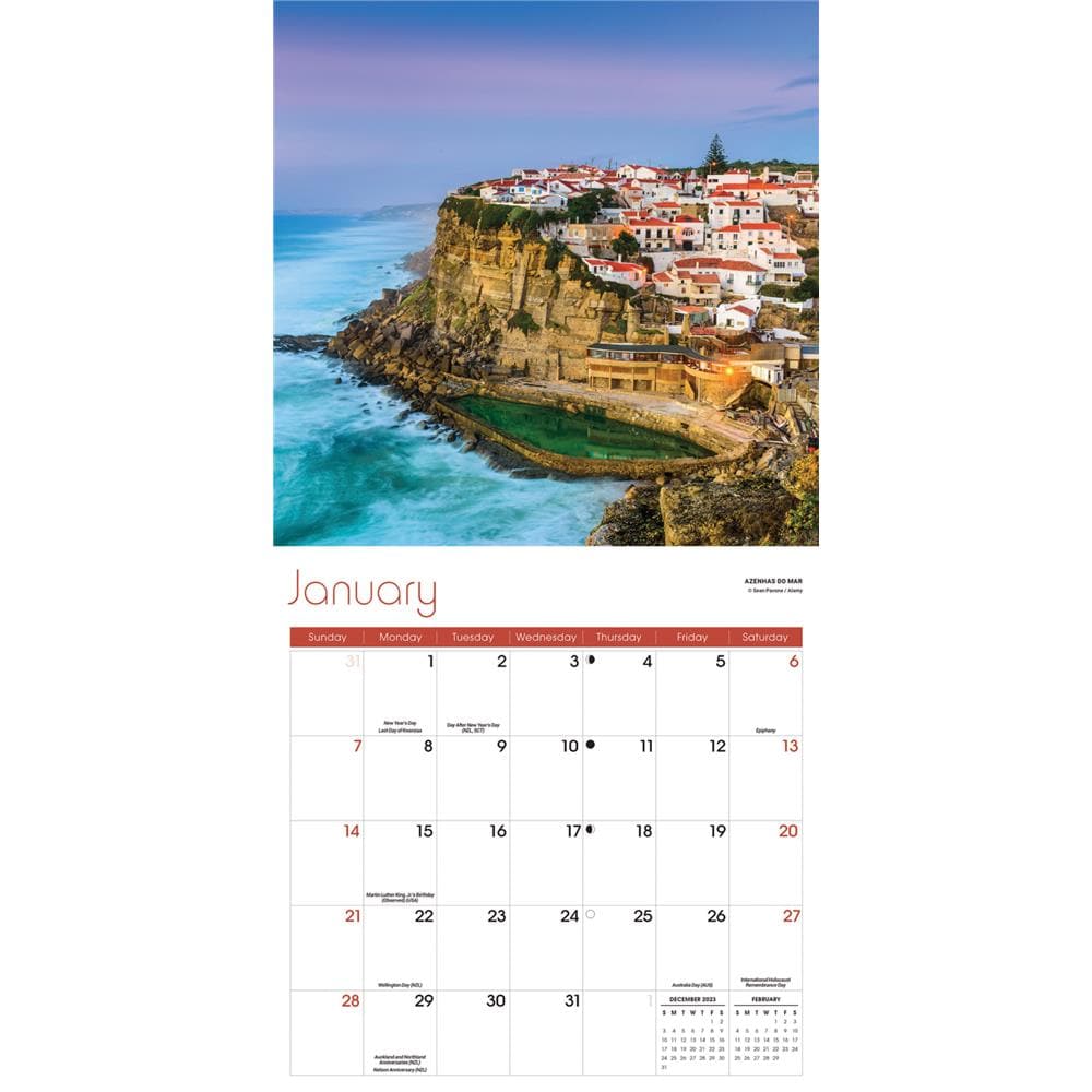 Grand calendrier mural 2024 Azulejos, calendrier XL carreaux portugais,  photographie du Portugal, cadeaux portugais -  Canada
