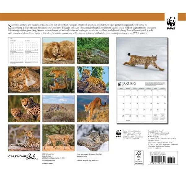 WWF World Wildlife Fund Calendar Club