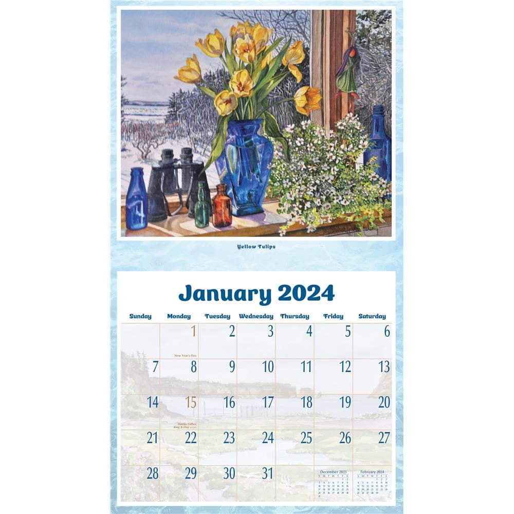 9781772342451 Maritime Moments Wall Pine Ridge Art - Calendar Club